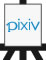 pixivへのリンクボタン